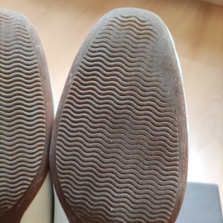Mocasines piel blancos T40