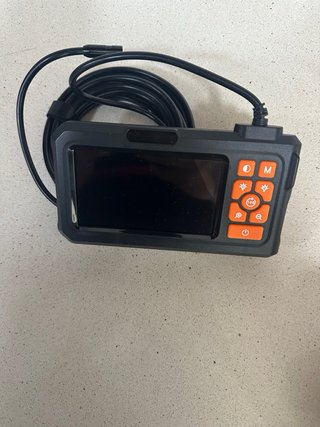 Endoscopio Industrial HD 4.3" IP67 Cámara 8mm