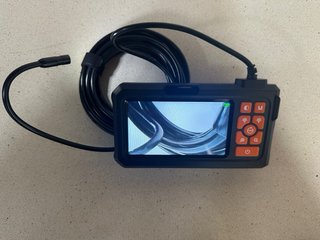 Endoscopio Industrial HD 4.3" IP67 Cámara 8mm