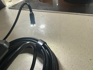 Endoscopio Industrial HD 4.3" IP67 Cámara 8mm
