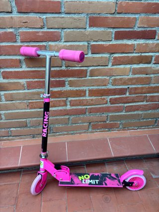 Patinete infantil rosa speed racing  No Limit