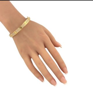 Pulsera Cartier Love Oro Diamantes