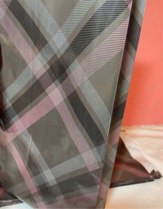 50 sobres de papel de regalo a cuadros