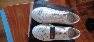 Zapatos CUTILLAS Talla 40 Dorados/Plateados
