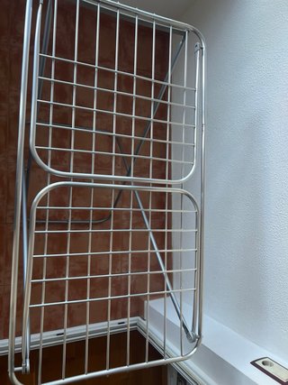 Tendedero plegable metálico