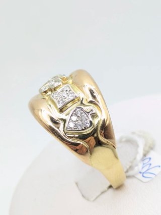 Anillo Oro y Diamantes
