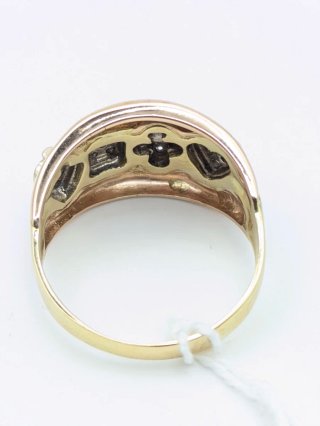 Anillo Oro y Diamantes