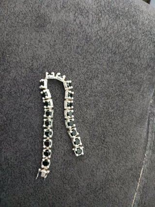 Pulsera Tous Plata y Ónix