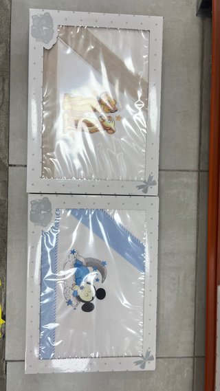 Sábanas Cuna Mickey y Minnie