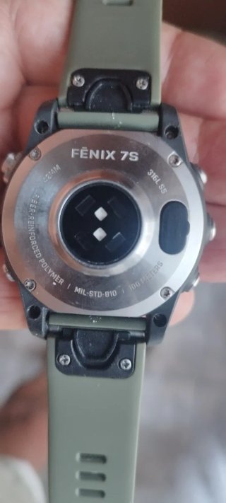 Garmin Fenix 7s Negro/Plata
