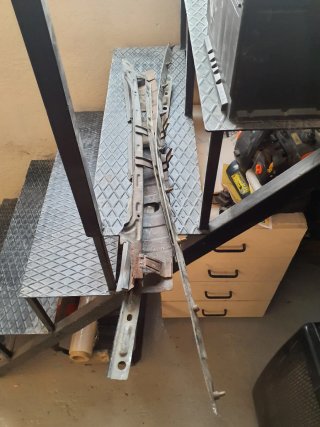 Soportes paragolpes delantero S13