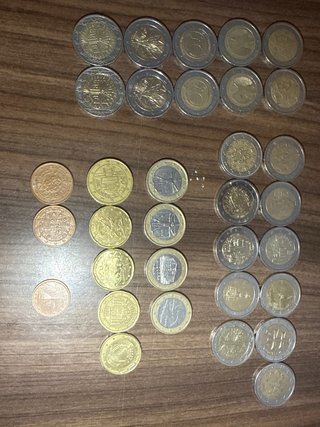 Monedas con diseños especiales en el reverso