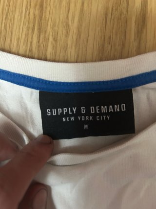 Camiseta Blanca Supply & Deamond