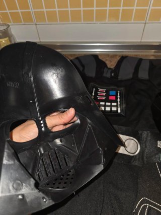 Disfraz Darth Vader niño Talla 7-8.