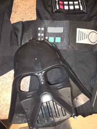 Disfraz Darth Vader niño Talla 7-8.