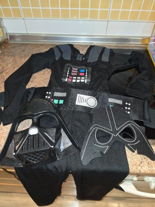 Disfraz Darth Vader niño Talla 7-8.