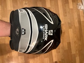 Casco Shark Moto Negro