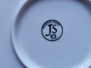 Prato JS Porcelanas 33cm Floral