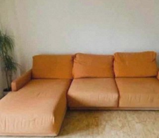 Sofá modular naranja