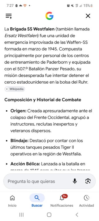 Medalla Cruz  Hierro II Guerra Mundial soldado SS
