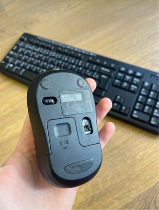 Teclado y Ratón Inalámbrico Logitech Negro