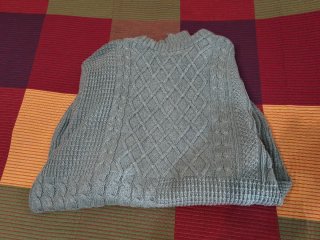 Jersey Hollister Verde Trenzado Talla S