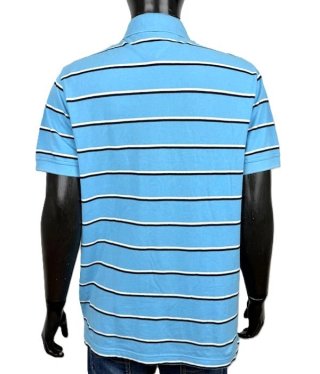 Polo Tommy Hilfiger Uomo Azzurro Righe Taglia L