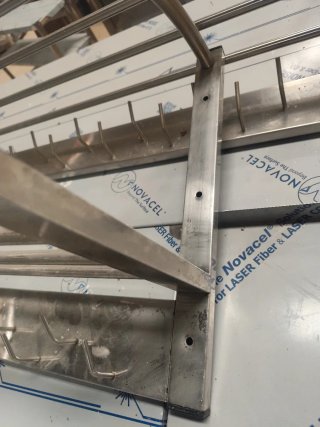 ESTANTERÍA TUBULAR ACERO 1.25X36 MIRA MI PERFIL