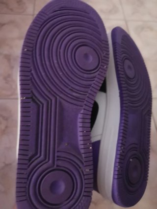 Zapatillas Jordan Mujer Negras y Moradas