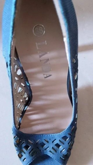 Scarpe Landa Donna Blu Tg 36