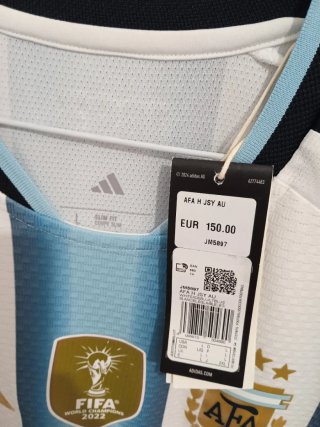 Camiseta Argentina Mundial 2026 Adidas Talla L