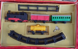 2 Trenes Mecánicos Antiguos Geyper