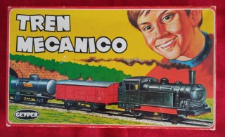 2 Trenes Mecánicos Antiguos Geyper