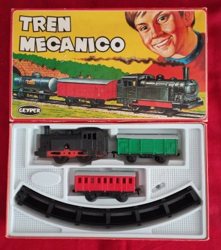 2 Trenes Mecánicos Antiguos Geyper