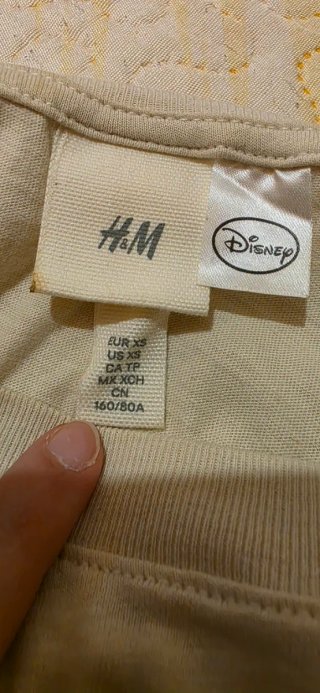 Maglietta Topolino Disney vintage beige