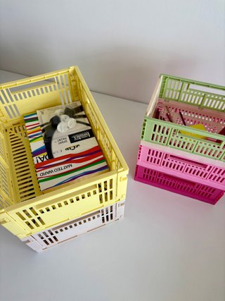 Set 5 Mini Cajas Plegables Decorativas