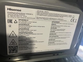 Microondas Hisense H20MOBP1G NUEVO