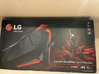 Monitor LG 34” Ultrawide Curvo 144 Hz