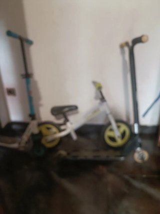2 Patinetes y 1 Bicicleta Infantil