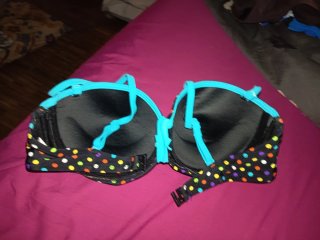 Bikini de lunares multicolor
