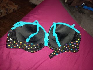 Bikini de lunares multicolor
