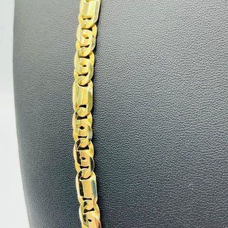 CADENA TIPO CARTIER MACIZA 2-1 7MM 18K
