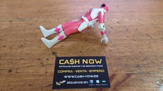 BANDAI 93, ANTIGUO MUÑECO POWER RANGER COLOR ROSA