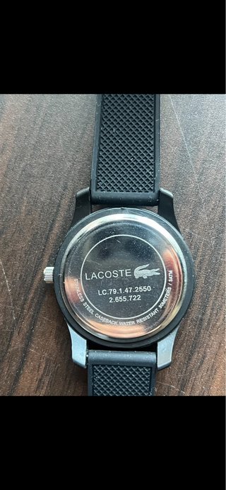 Reloj Lacoste Negro