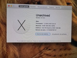 Imac 2015 Apple Plata