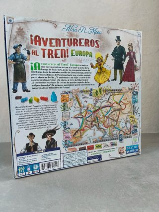 Juego: ¡Aventureros al Tren! Europa