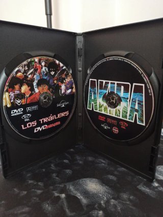 Akira DVD + Los Trailers DVD Manga