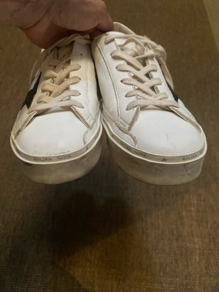 Golden Goose Sneakers Blancas con Estrella Negra