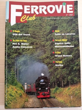 Rivista Ferrovie Club n° 1/97 2/97 4/99