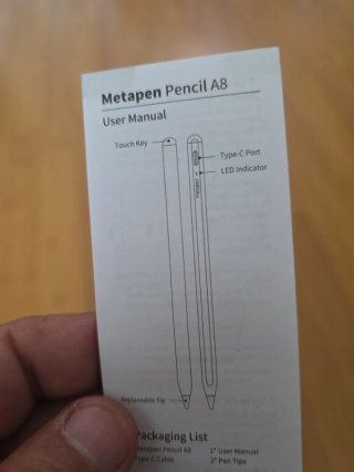 METAPEN Lápiz A8 para iPad (2018-2026)